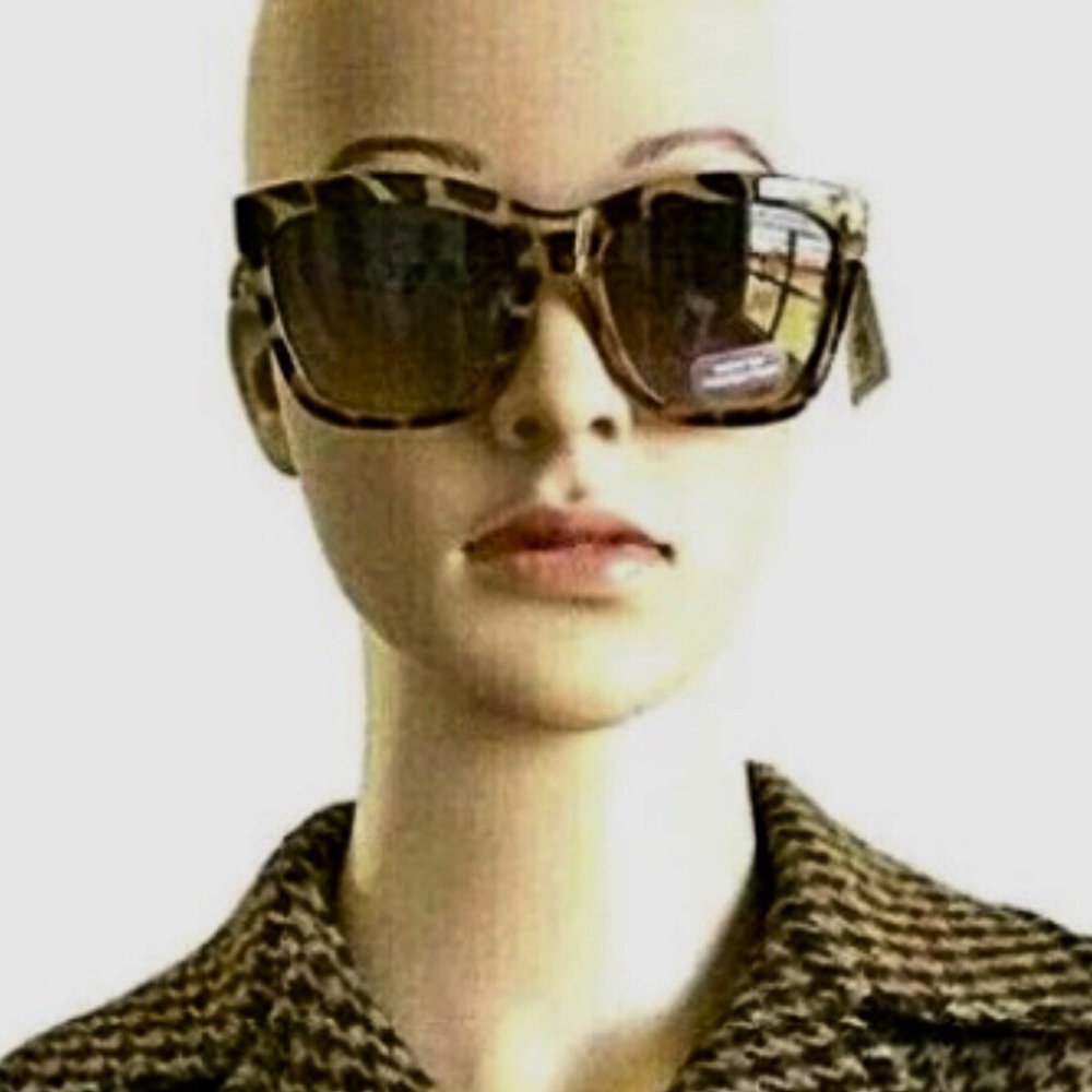 ‼️Women's Cheetah Cateye Sunglasses - Brown
